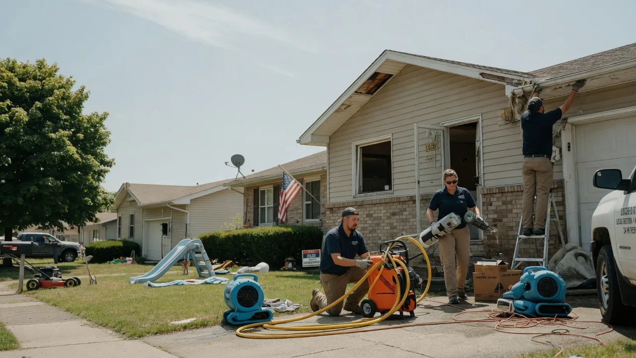 Water Damage Restoration in Meridian, MS near me